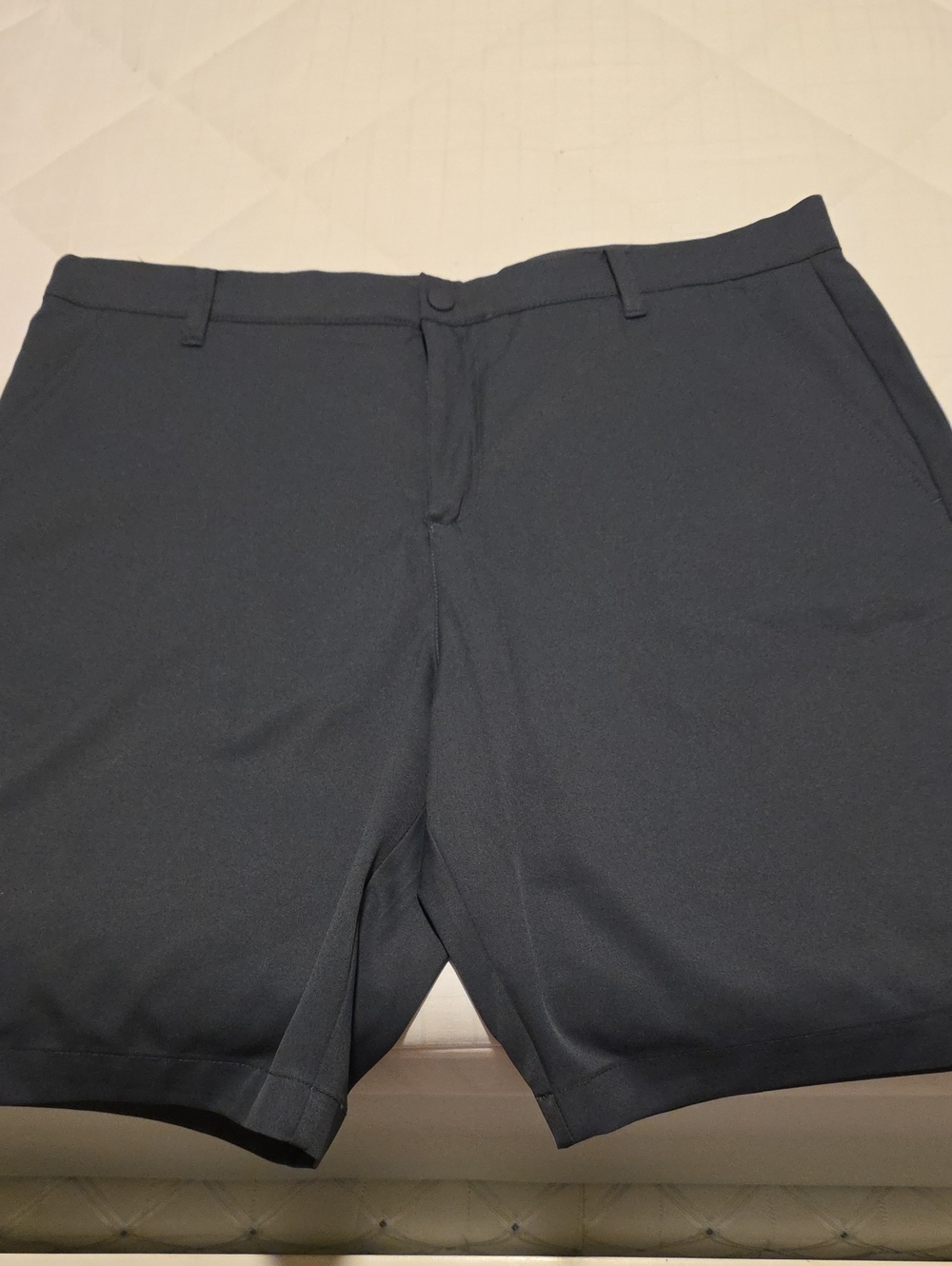Kirkland Signature Black Flat-Front Men's Shorts